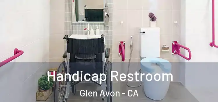  Handicap Restroom Glen Avon - CA